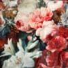 Interieurstoffen, bloemenprint, meubelstoffen, zachte texturen.