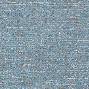 Decoratieve interieurstoffen in blauw.