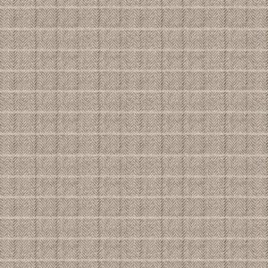Textiel en interieurstoffen met subtiele herringbone patroon in beige tinten.