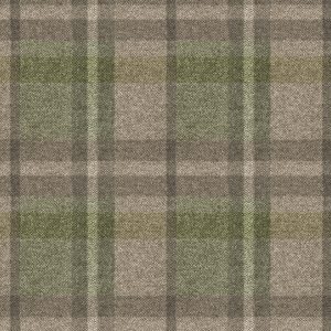 Interieurstoffen tafelkleed milieuvriendelijk groen bruin. Zacht veldkleurig interieurstoffen en meubelstoffen met een klassiek ruitpatroon in groen en bruin. Perfect voor een stijlvolle woonkamer of eetkamer.