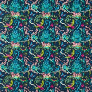 Levendig jungle dierencollectie stoffen.
