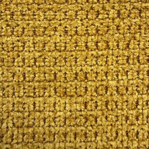 Mito Gold 132 goudgele meubelstof met grove chenille structuur