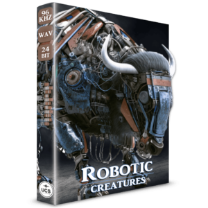 RobotCreatures_CoverArt - 1080x1080 Robotic Creatures Sound FX