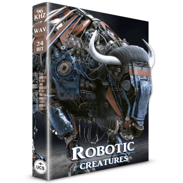 RobotCreatures_CoverArt - 1080x1080 Robotic Creatures Sound FX