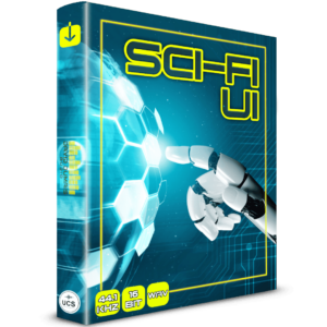 sci-fi UI - 1080x1080 - Transparent BG Sci-Fi UI Sound Pack
