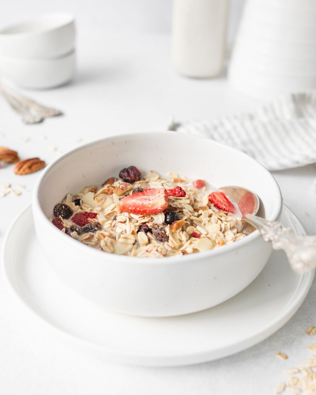5-Minute Fruit and Nut Muesli (straight on)