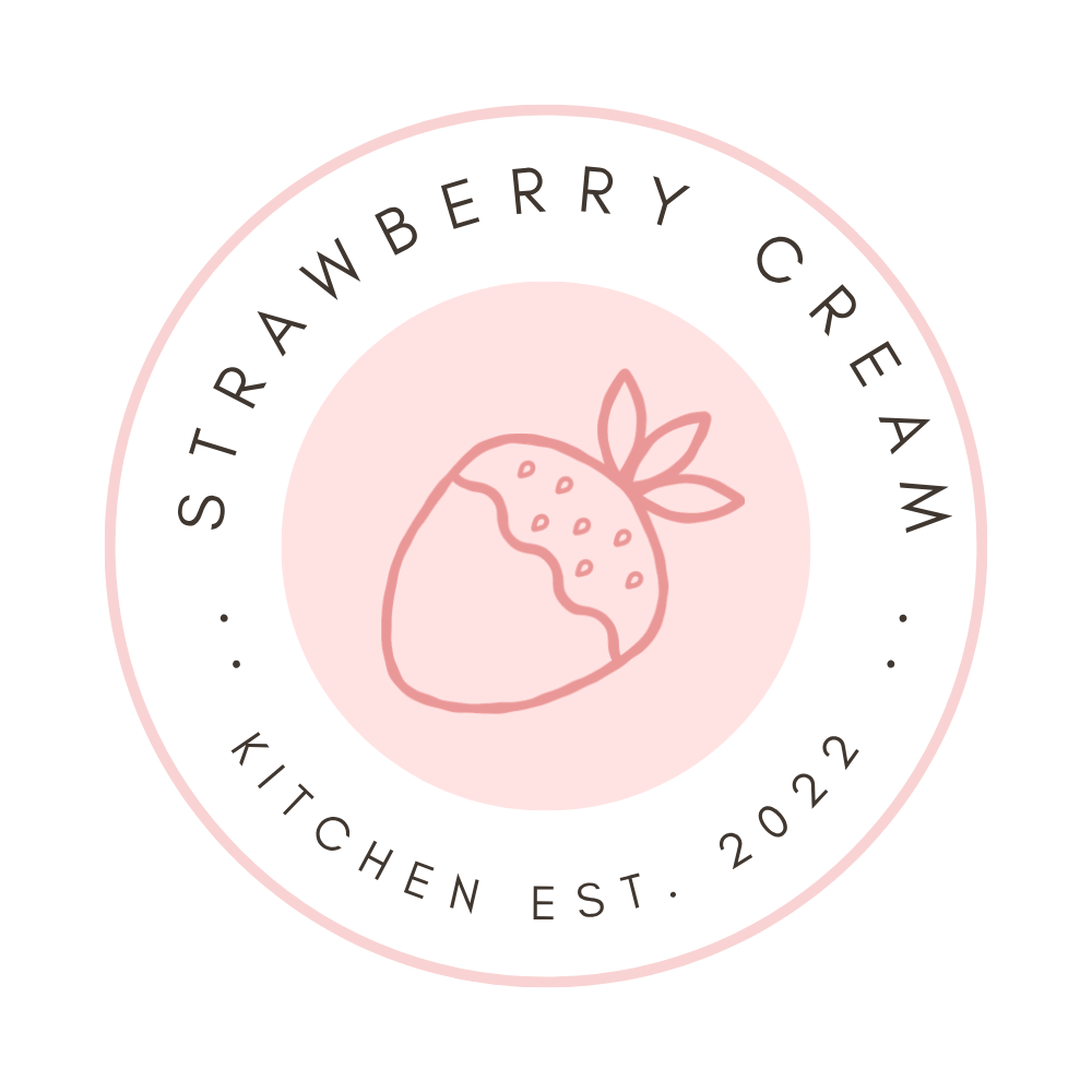 Strawberry Cream Kitchen Logo.