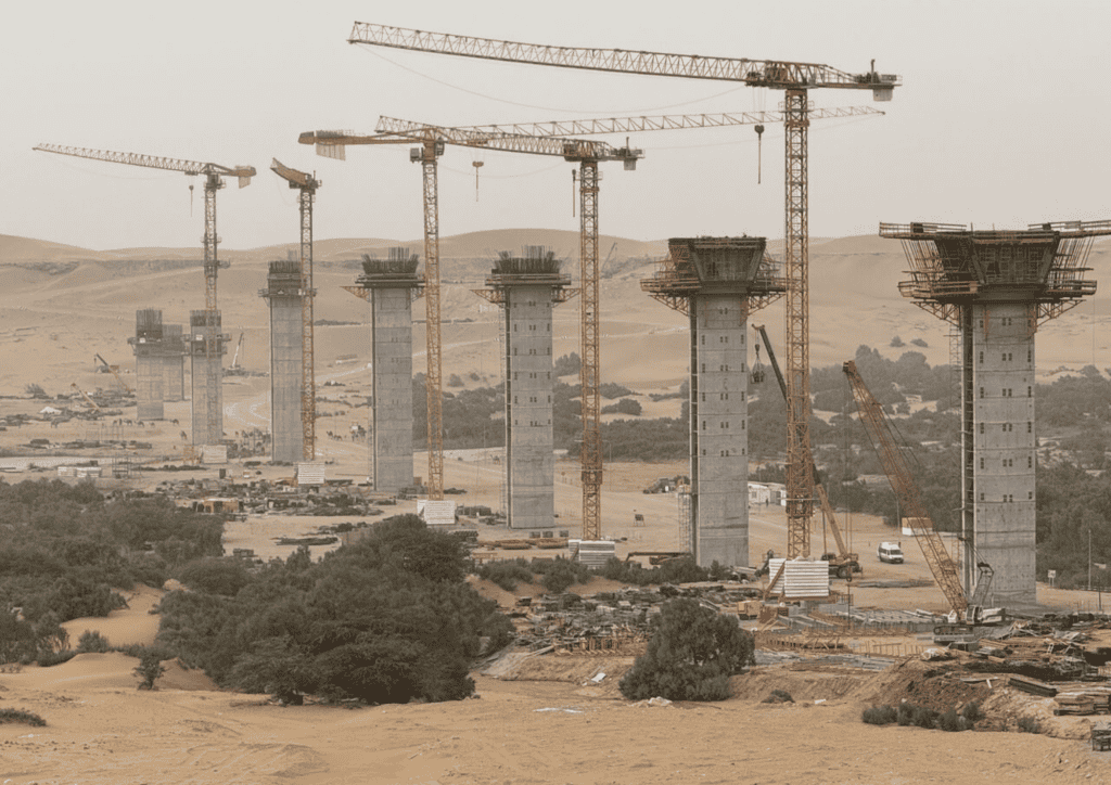 Sakia Hamra Bridge, Laayoune, Morocco