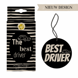 Autogeurhanger best driver zwart