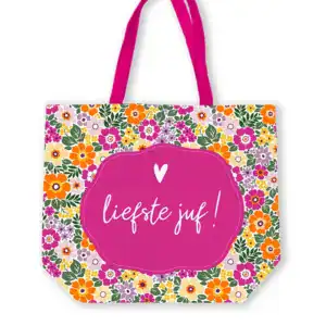Tas liefste juf bloemen