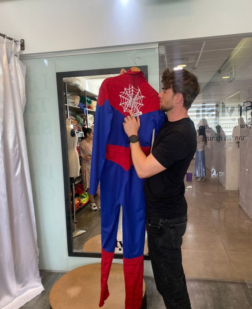 תחפושת Spider-Man בעיצוב סטייליש
