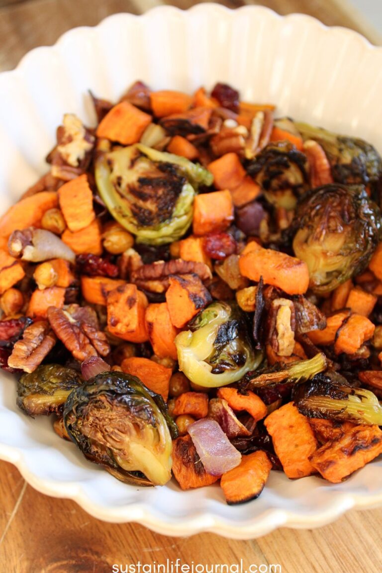 roasted veggie bowl