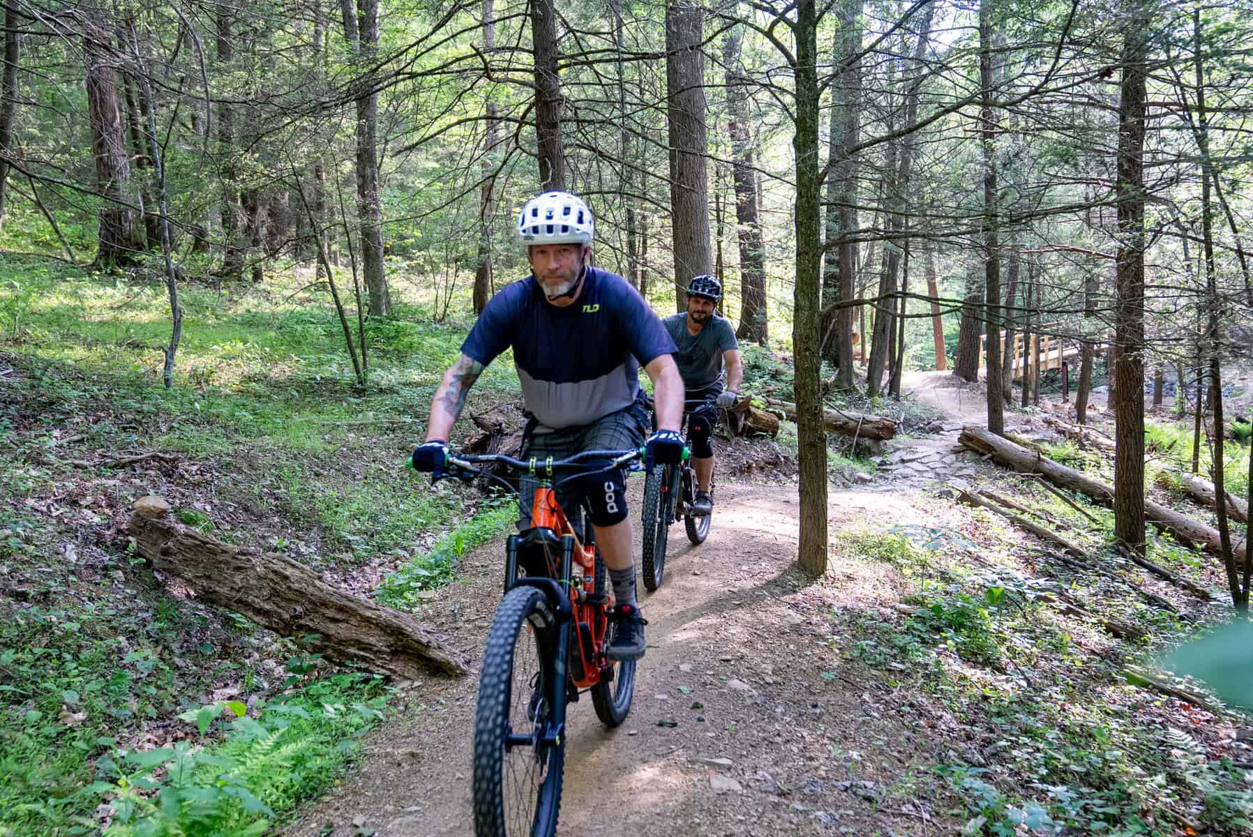 Wolf Ridge Trail ribbon cutting ceremony, May 2023