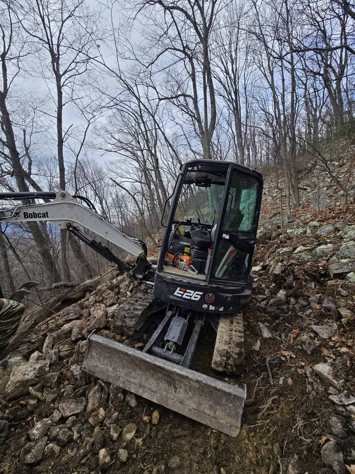 Trail work and new singletrack at Seven Bends