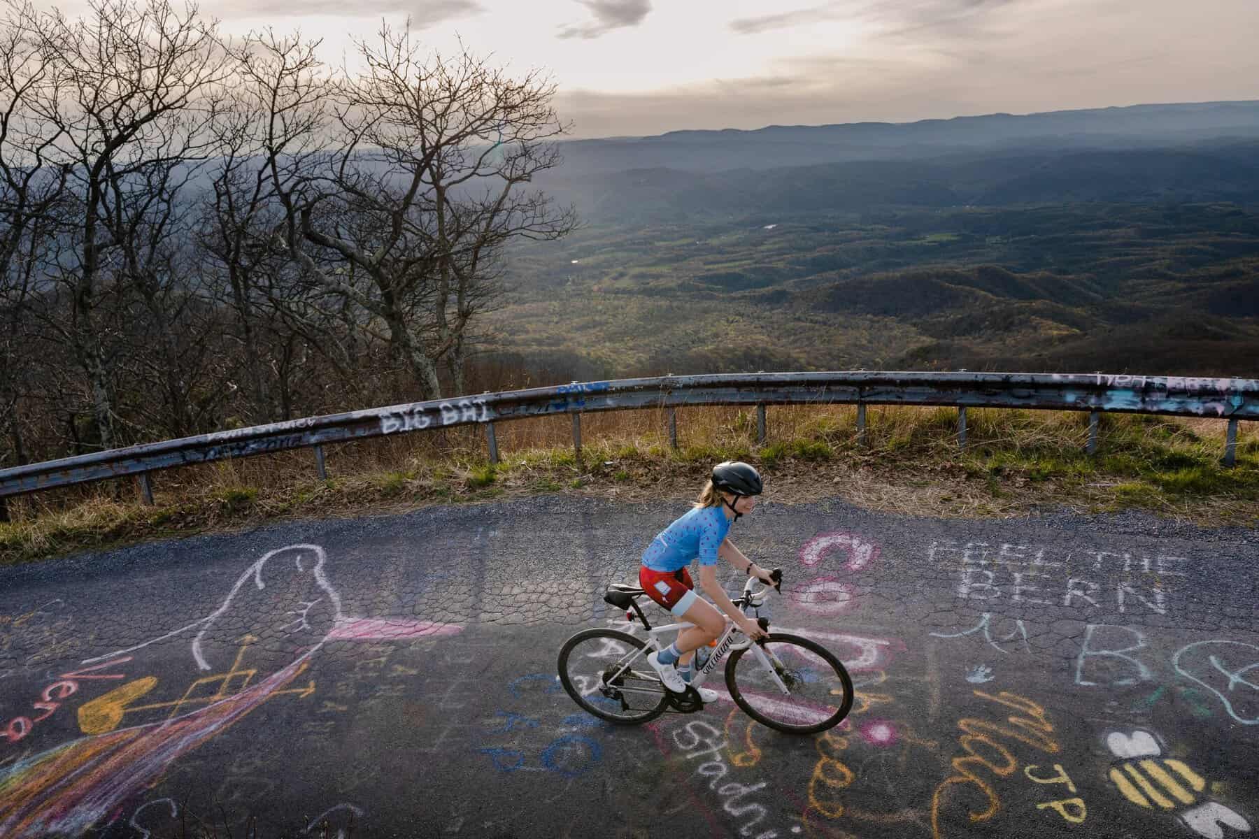 View from the top of Reddish Knob in the George Washington National Forest