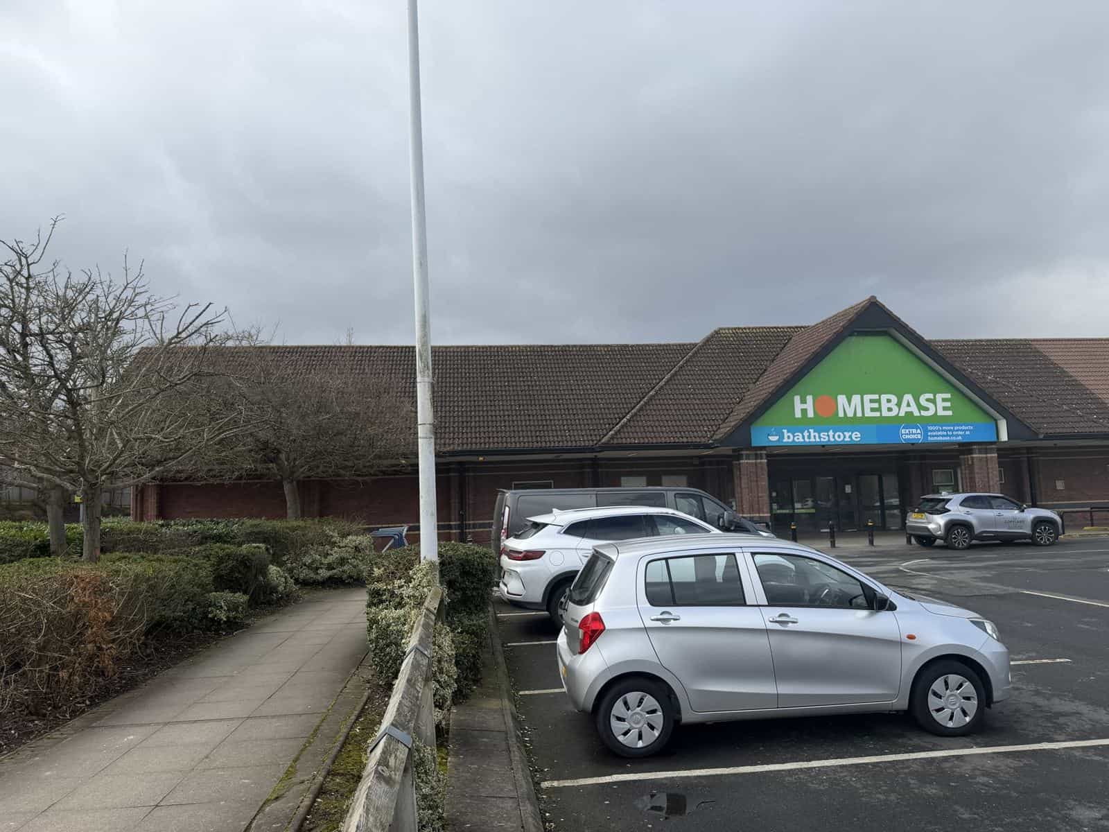 Retail Fit-Out Cost Management: Homebase to The Range, Upton 7 Homebase store frontage on the Upton By-Pass, Wirral