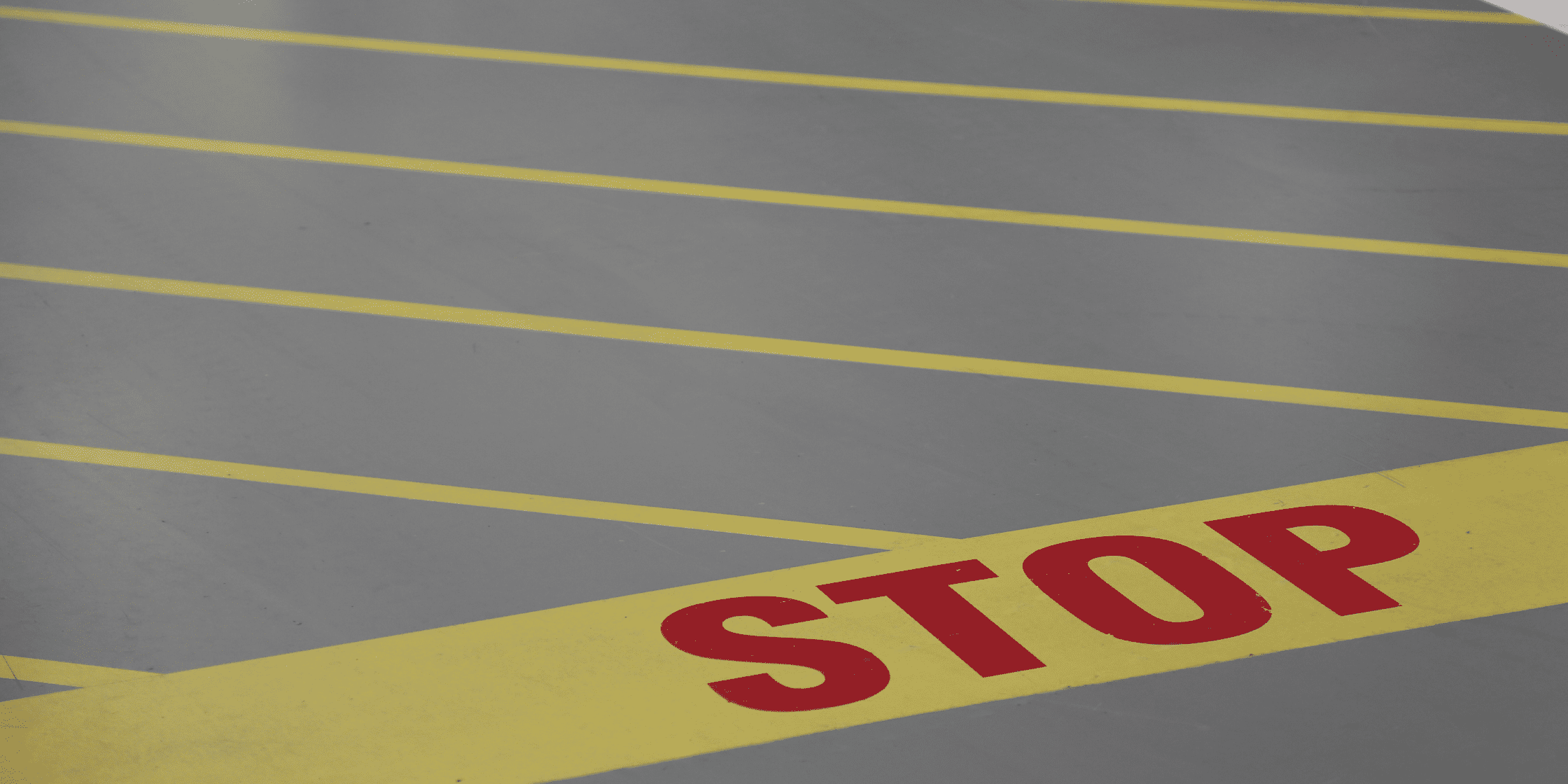warehouse floor markings and safety signs