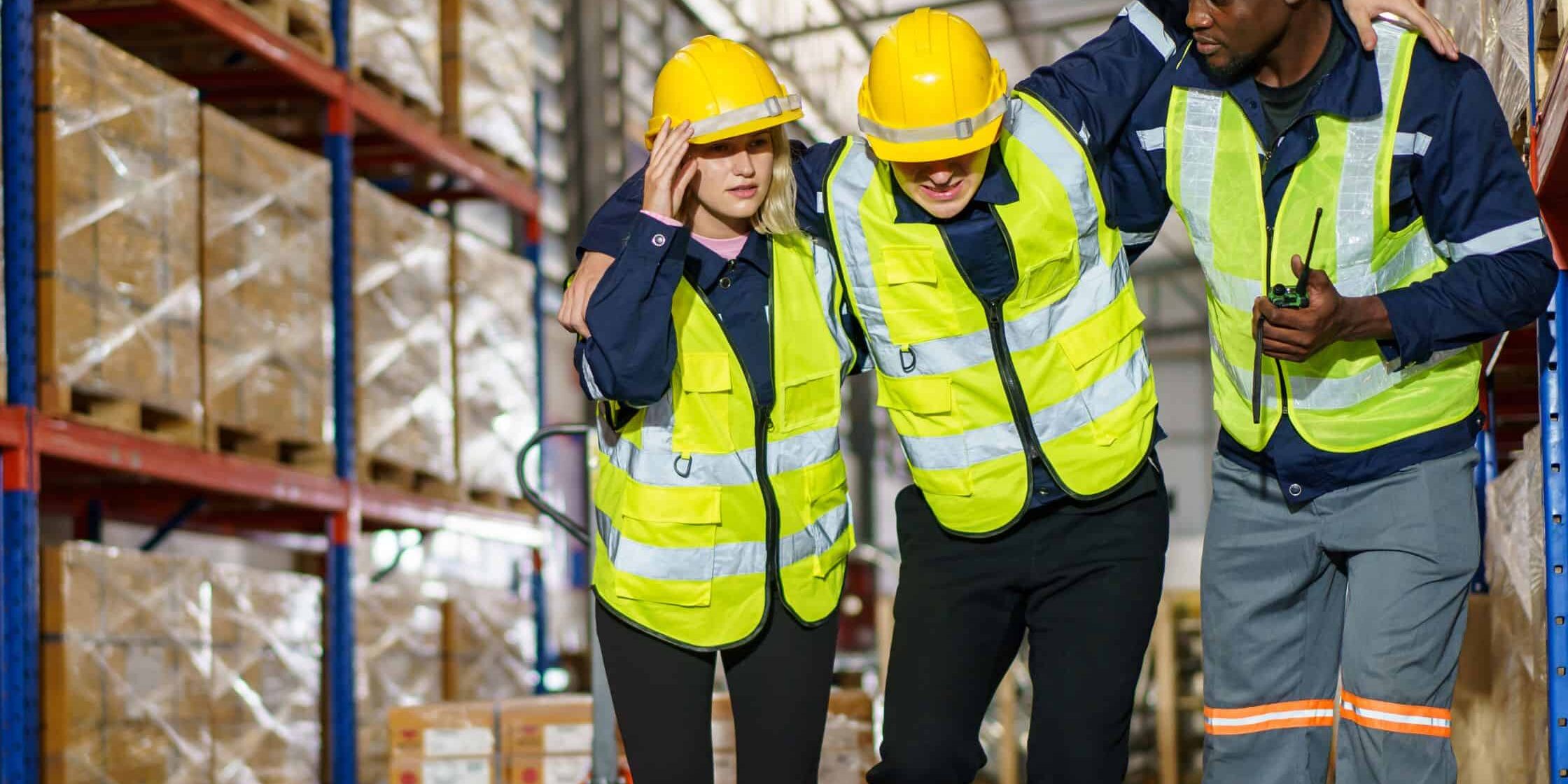 Injured Warehouse Worker