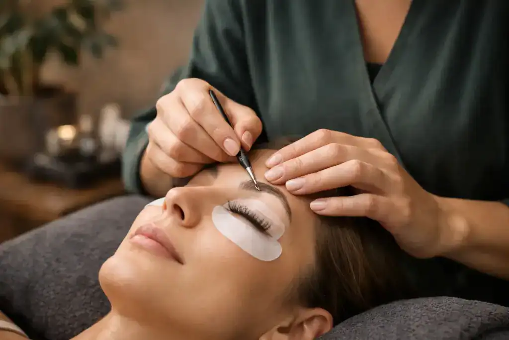 Wimpernlifting für natürlichen Blick erklärt 1 Wimpernlifting bei Tamedes Körperwerkstatt für natürlichen Blick.