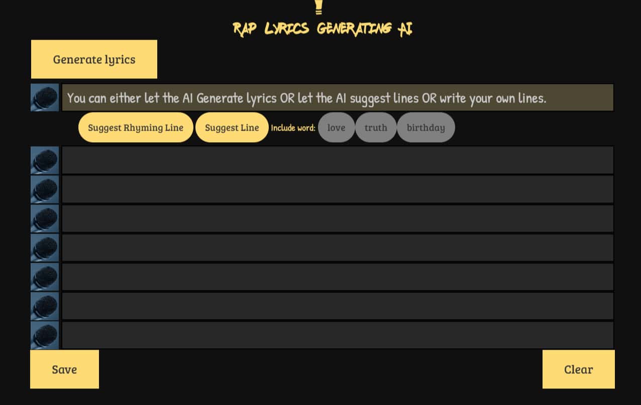DeepBeat-Rap-Lyrics-Generating-AI