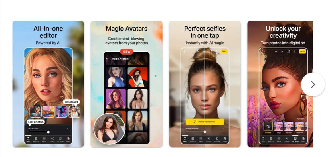 Lensa-AI-photo-editor