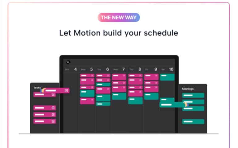 Motion-calendars-app