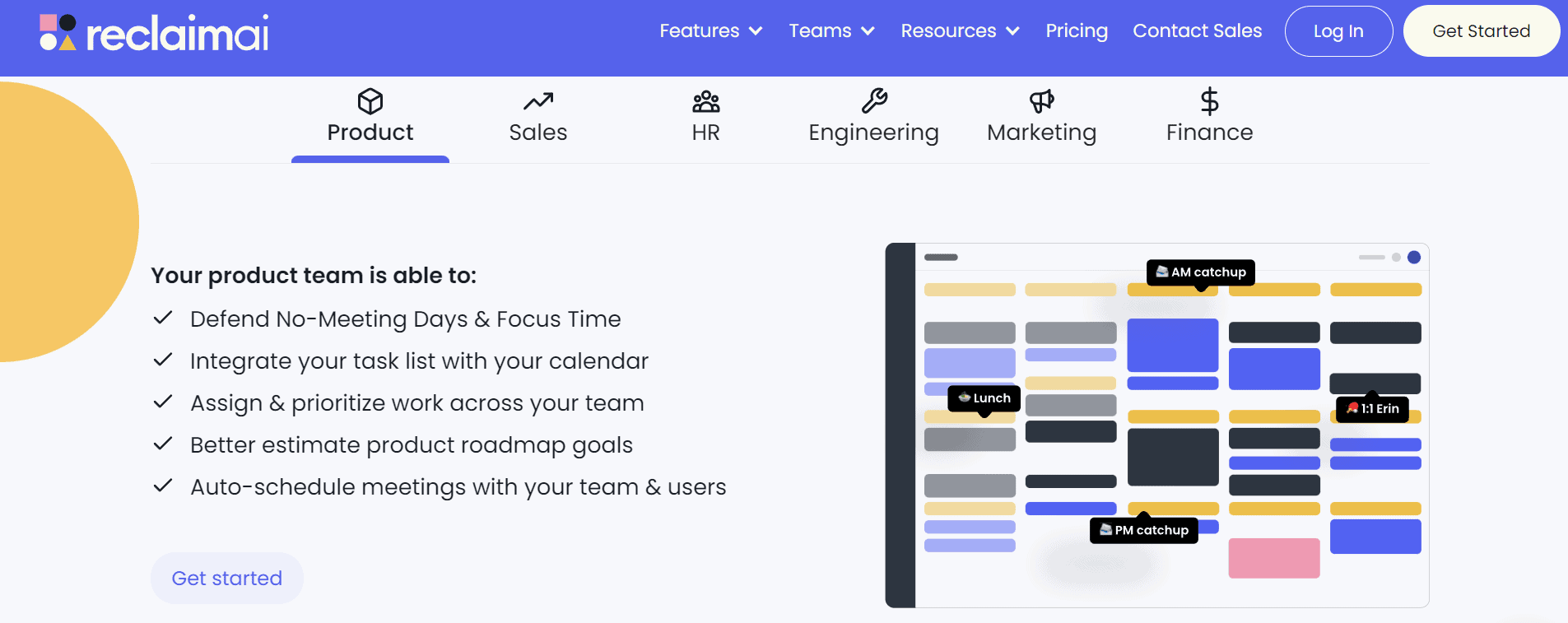 AM team collaboration software for task management and scheduling.