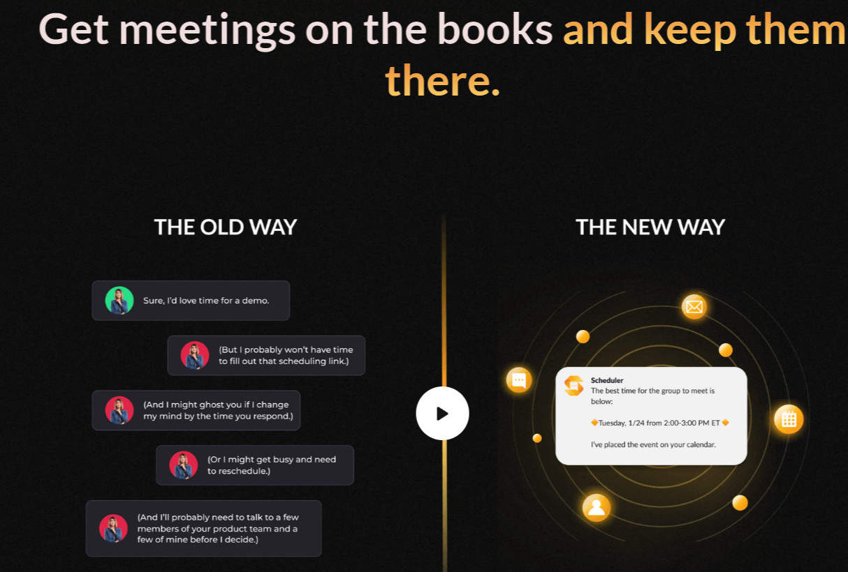 Efficient book meeting scheduling software for seamless team collaboration.