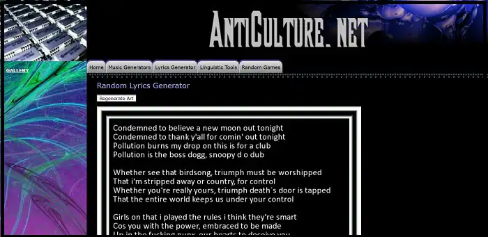AI lyrics generator for songwriters and musicians.