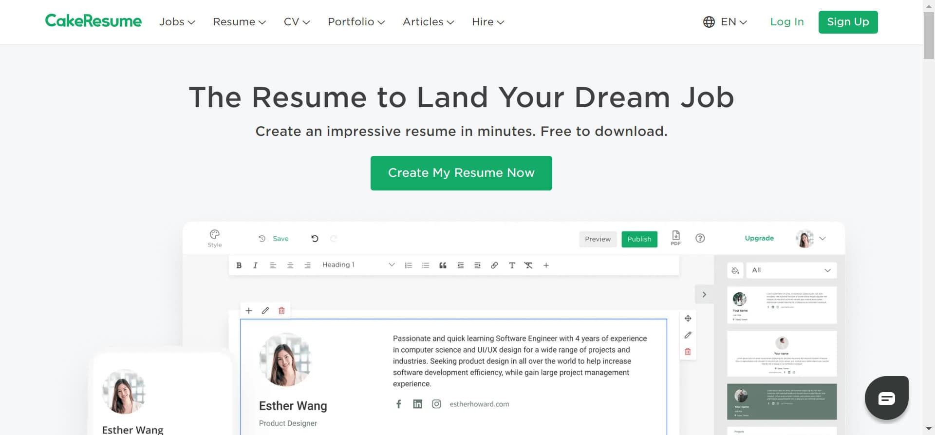CakeResume