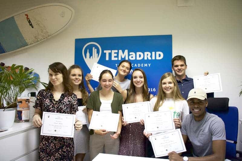 tefl madrid graduates
