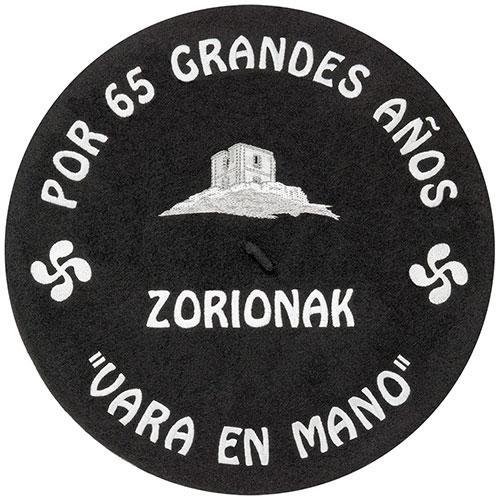 Txapela Bordada y Personalizada para cumpleaños
