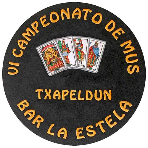 Txapela Bordada para campeonatos de mus