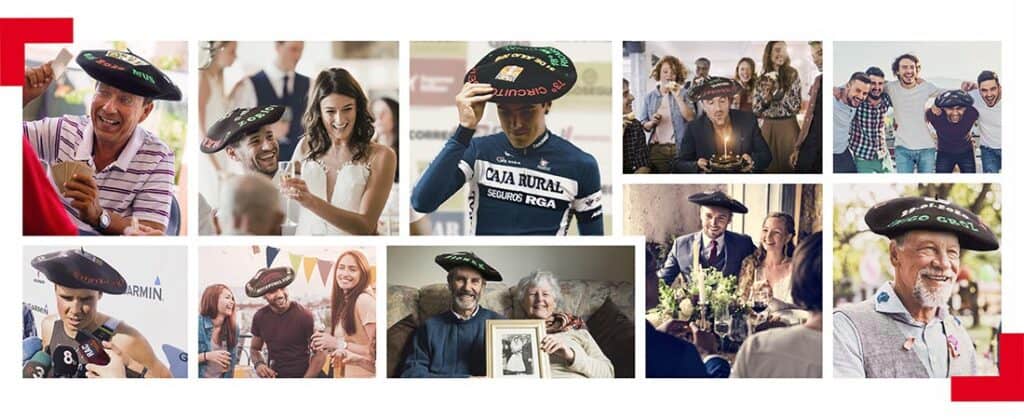txapelas para bodas txapeldun mus cumpleaños aniversario homenaje