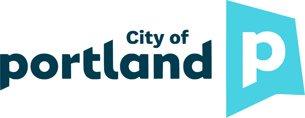 Public art installation in Portland for 2024 public art commission series.