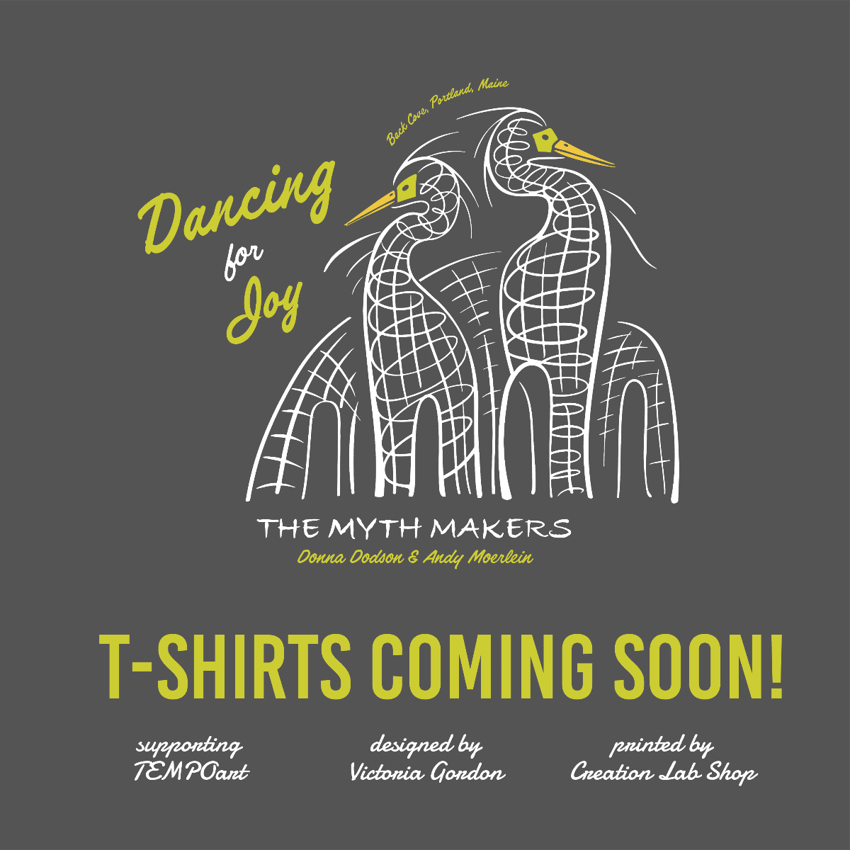 Featured image for ““Dancing for Joy” T-Shirts Coming Soon!”