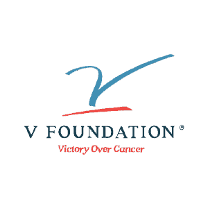 The V Foundation for Cancer Research logo