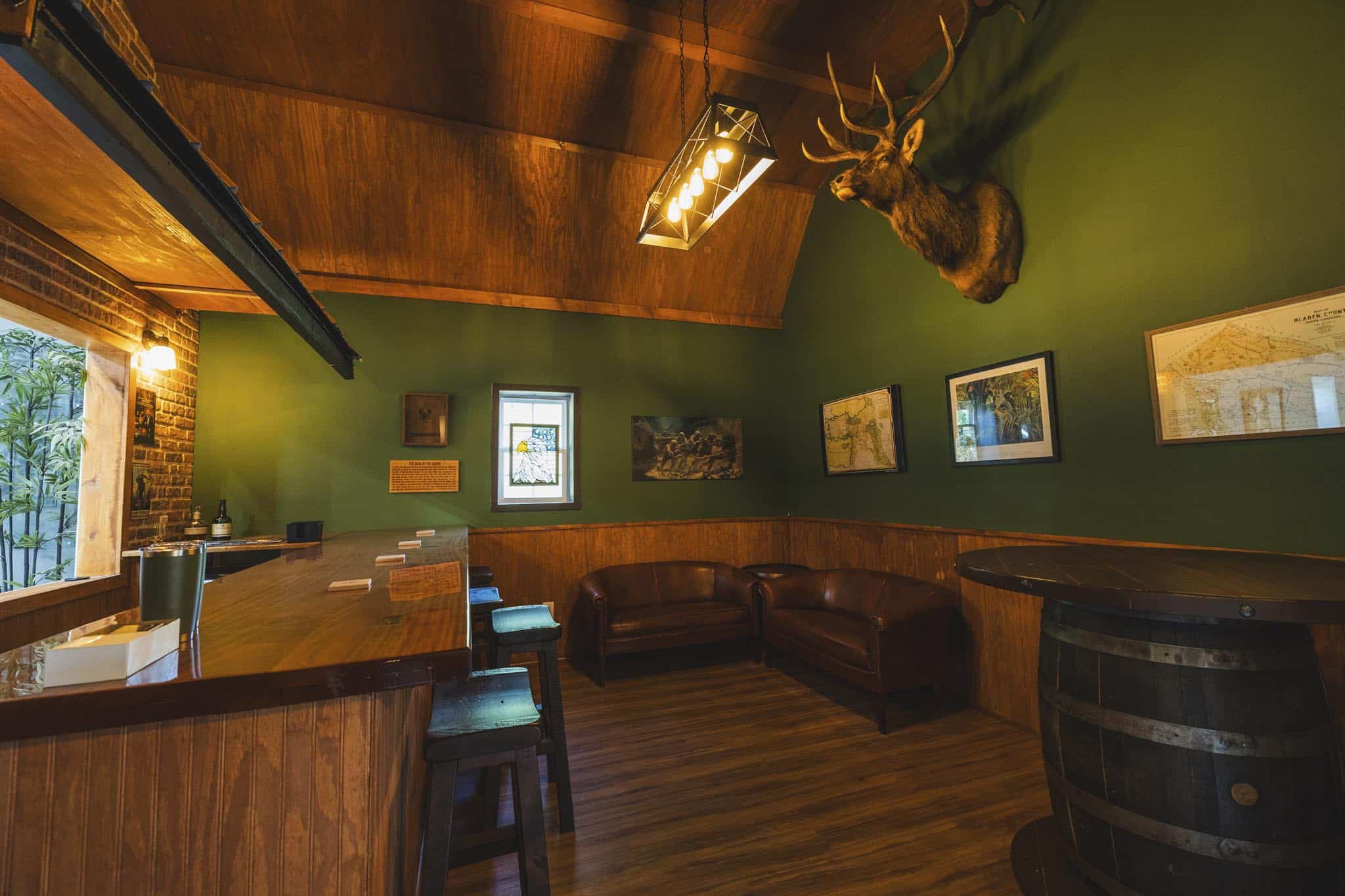 Lounge area at The Council Gun Club