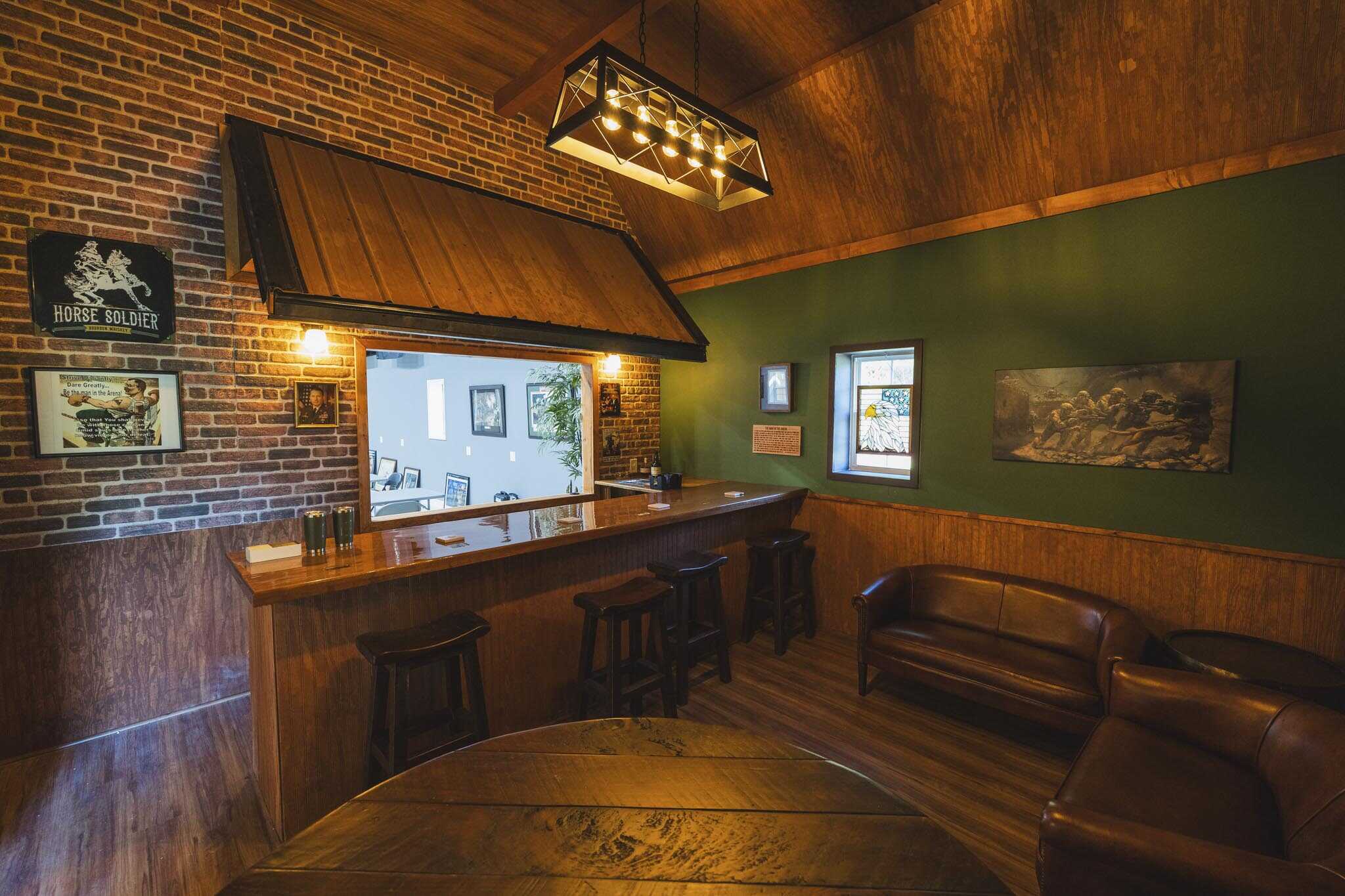 Lounge area at The Council Gun Club