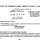Clear image of Henry County court warrant document for local legal updates.
