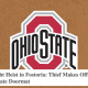 ALT: Ohio State logo with news headline about a midnight heist in Fostoria.