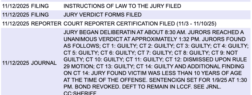 Jury trial news and legal updates from The Fostoria Free Press.