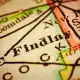 Ohio map detail showing Findlay and surrounding areas.