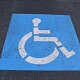 Accessible parking space designated for disabled persons in Fostoria.