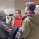 Fostoria News Ohio State University student confronts journalist during interview.