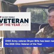 Fostoria News Ohio Army veteran Bryan Bills named 2026 Ohio Veteran of the Year.