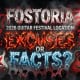 Promotional poster for Fostoria Guitar Festival 2026 with guitars and fiery text.