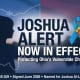 Joshua Alert announcement for protecting vulnerable children in Ohio.