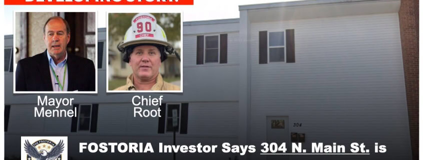 Developing story about 304 N. Main St. hostage situation involving Mayor Mennel and Chief Root.