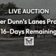 Fostoria News Live auction for Dunn's Lanes property with 16 days remaining.